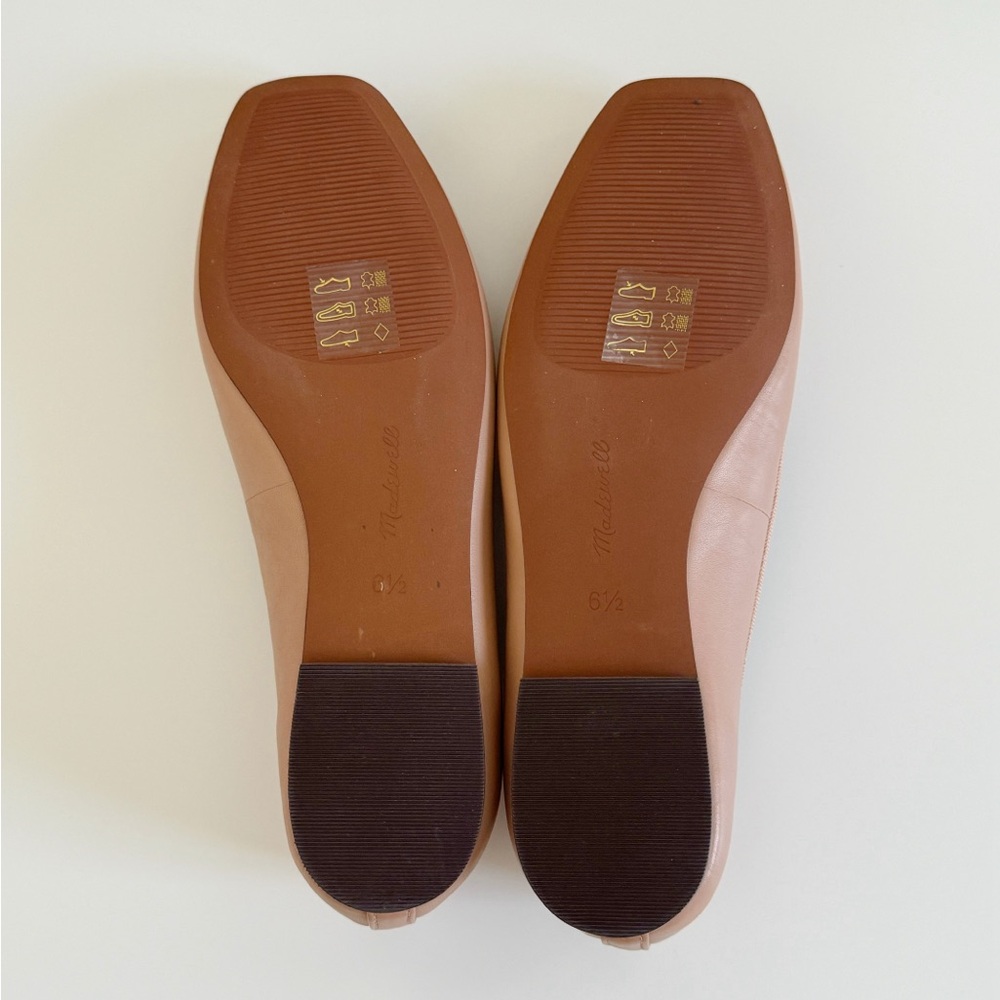 NWT Madewell The Anelise Ballet Flat, Warm Sand - Picture 8 of 12